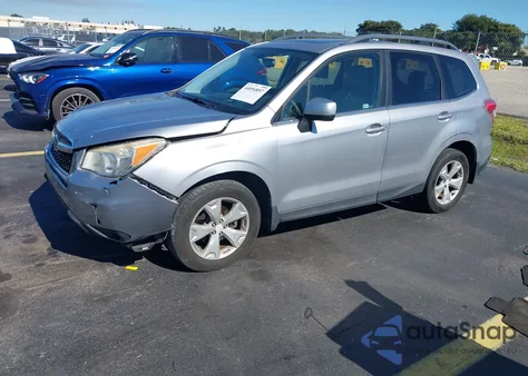 2015 Subaru Forester 2.5I Limited from USA, damaged, VIN JF2SJAKC7FH445267
